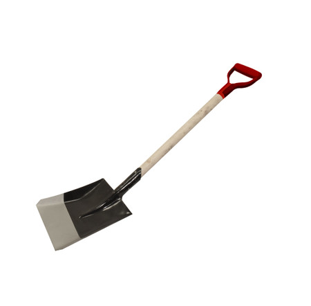 Shovel Square Head with Wooden Head