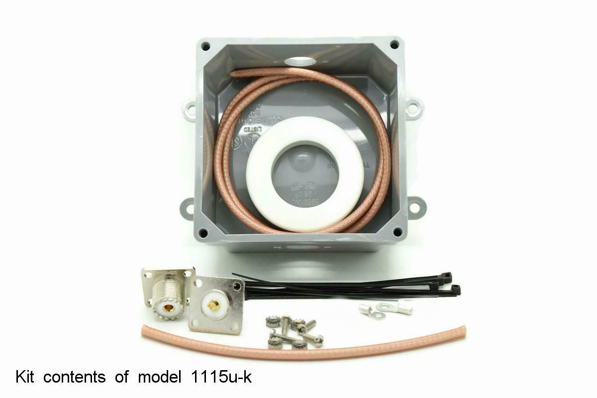 balun designs 1:1 Isolation choke feedline