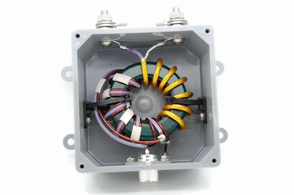 Model 1213 - 1:2 Balun (25 to 50 ohms) 3kW - Balun Designs