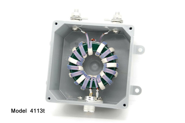 Model 4113 - 4:1 Current Balun 1.5 - 54 MHz  3kW