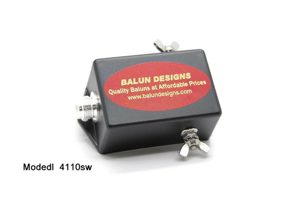 Model 4110 - 4:1 Current Balun - 3.5 - 54 MHz - 300 Watts