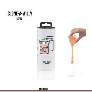 Clone-a-Willy Silicone Refill - Light Tone Adult Novelties Clone-A-Willy