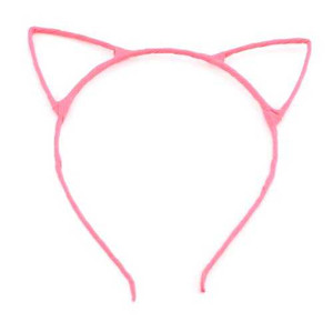 Wire Cat Ears Head Frames Apparel Touch of Fur