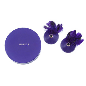 Rianne S Pasties Birds - Purple Apparel 