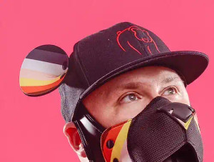 FLAT LOGO CAP WITH PRIDE PUPPY OR BEAR EARS Apparel MistRBear