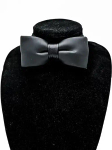Neo Bowtie Black Shiny Apparel MistRBear