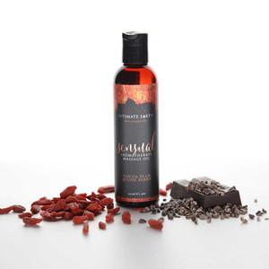 Intimate Earth Massage Oil - Sensual Coco Bean & Goji 4oz Adult Novelties Intimate Earth