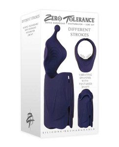 Zero Tolerance Different Strokes Rechargeable - Purple Adult Novelties Zero Tolerance