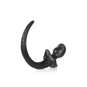 Oxballs BEAGLE Puppy Tail Buttplug, Black, Medium Adult Novelties OxBalls