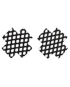Fishnet Cross Pasties - Black O/S Lingerie Coquette