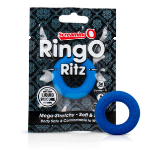 Screaming O RingO Ritz - Blue Adult Novelties Screaming O