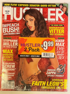 Hustler - 2 Pack Mag - $9.99 Adult Novelties Adult Magazines