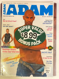 Super Value Bonus Pack - Euro Boys 3 Pack Mag - $8.99 Adult Novelties Adult Magazines