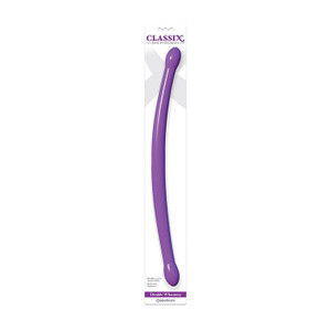 Classix 18" Bendable Double Whammy - Purple Adult Novelties Classix