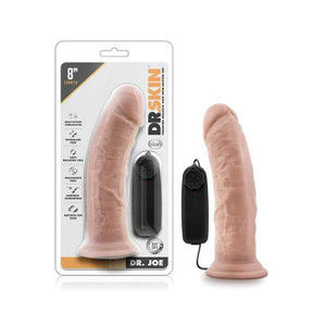 Blush Dr. Skin Dr. Joe 8" Cock w/Suction Cup - Vanilla Adult Novelties Blush