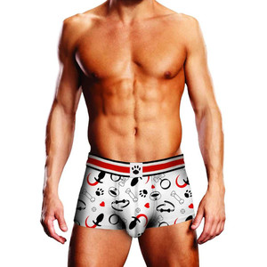Prowler Puppy Print Trunk - XL - White/Black Apparel Prowler Red
