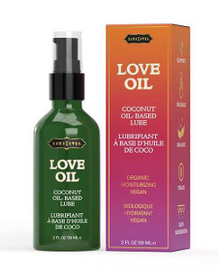 Love Oil Coconut Oil-Based Lube Adult Novelties Kama Sutra