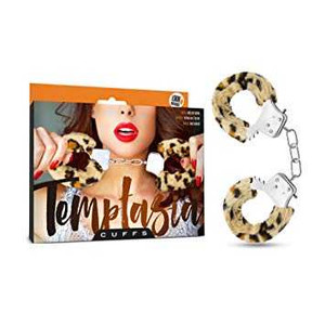 Temptasia Cuffs - Leopard Adult Novelties Temptasia