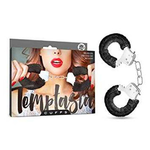 Temptasia Cuffs - Black Adult Novelties Temptasia