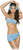 Harem Hottie Set - One Size - Turquoise Lingerie Elegant Moments