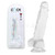 King Cock Clear 7" Cock With Balls Adult Novelties King Cock
