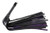 30" DELUXE LEATHER FLOGGER- PURPLE & BLACK Adult Novelties Touch of Fur