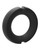 Kink Hybrid Silicone Covered Metal Cock Ring - 45 mm Black Adult Novelties Kink
