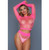 BeWicked Play With Me Bodystocking Hot Pink Queen Apparel BeWicked
