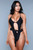 Trinity Swimsuit Black Lingerie BeWicked
