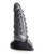 Creature Cocks Beastly Tapered Bumpy Silicone Dildo - Silver/Black Adult Novelties Creature Cocks