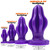 Oxballs Airhole Butt Plug Eggplant Adult Novelties OxBalls