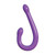 Classix 18" Bendable Double Whammy - Purple Adult Novelties Classix