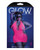 Glow Black Light Net Halter Dress Neon Pink QN Apparel Fantasy Lingerie