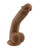 Selopa Natural Feel 7" Flexskin Dildo - Dark Adult Novelties Selopa