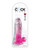 King Cock Clear 7" Cock w/Balls - Pink Adult Novelties King Cock