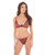 Staying In Bra Top & Thong Burgundy M/L Apparel Rene Rofe