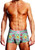 Prowler Swimming Trunk - Large - Blue/Multicolor Apparel Prowler Red