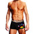 Prowler Black Oversized Paw Trunk - XL - Black/Rainbow Apparel Prowler Red
