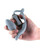 Renegade Pinnacle Cock Ring & Gyrating Prostate Massager - Gray