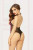 Crossed Dye Lace Bodysuit - One Size - Black Lingerie Seven Til' Midnight