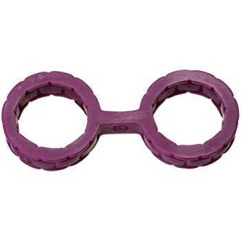Japanese Bondage - Silicone Cuffs - Large - Purple Adult Novelties Doc Johnson
