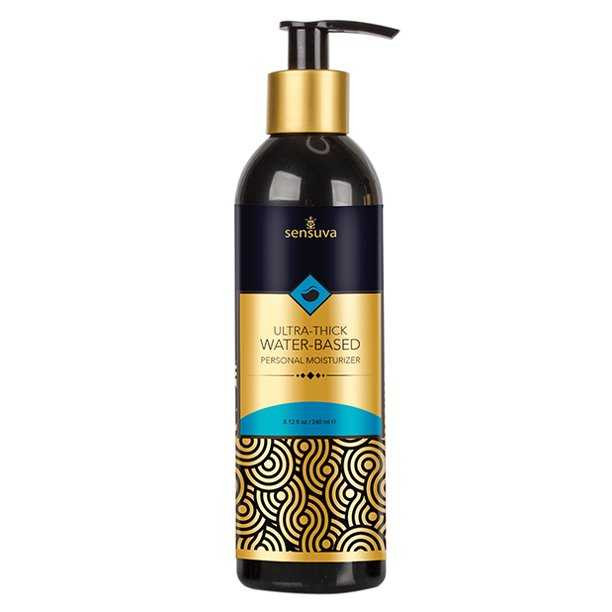 Natural Water-Based Personal Moisturizer 8.12 Fl Oz. - Unscented Adult Novelties Sensuva