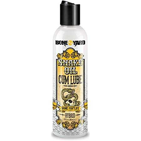 Boneyard Snake Oil Cum Lube 8.8oz Adult Novelties 