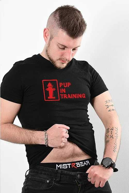 TSHIRT PUP IN TRAINING Apparel MistRBear