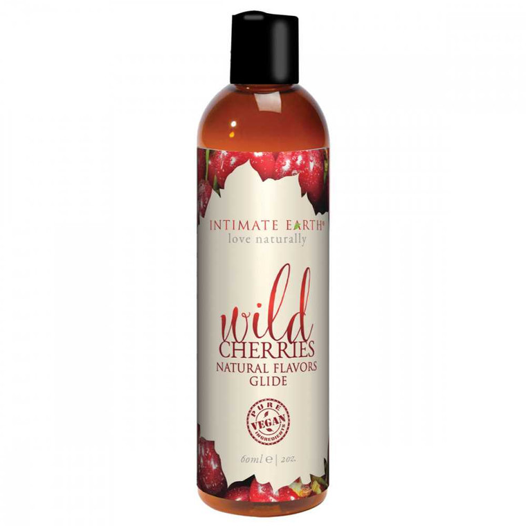 Intimate Earth Lube Wild Cherry 2oz Adult Novelties Intimate Earth