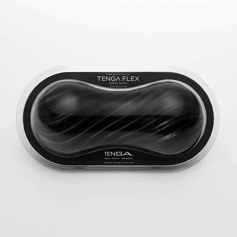Tenga Flex Rocky Black Adult Novelties Tenga