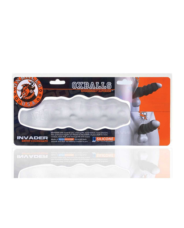 Oxballs Invader Cocksheath - Clear Adult Novelties OxBalls