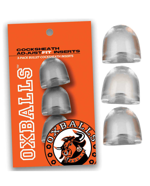OXBALLS COCKSHEATH ADJUSTFIT 3-PACK INSERTS Adult Novelties OxBalls