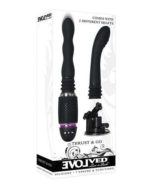 Evolved Thrust & Go Sex Machine - Black Adult Novelties Evolved