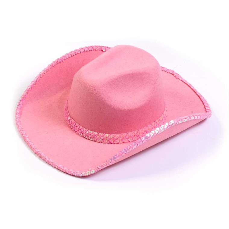 Sexy Pink Cowgirl Hat Apparel 